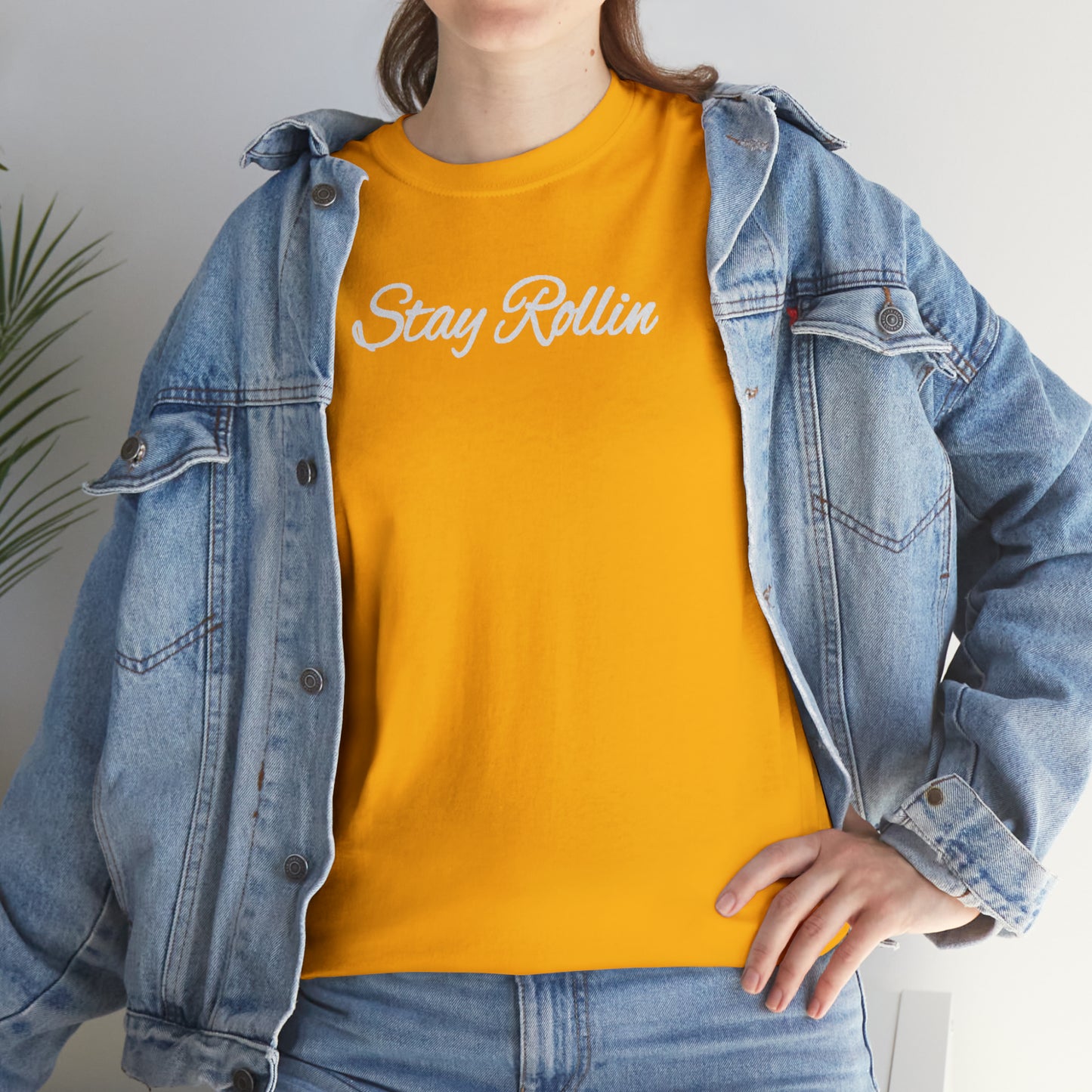 Stay Rollin Classic Unisex Heavy Cotton Tee