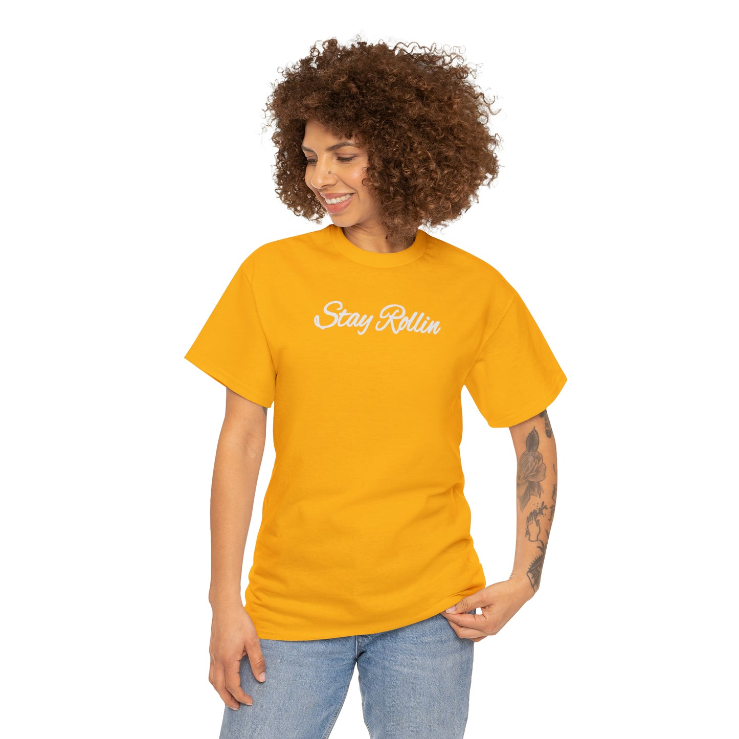 Stay Rollin Classic Unisex Heavy Cotton Tee