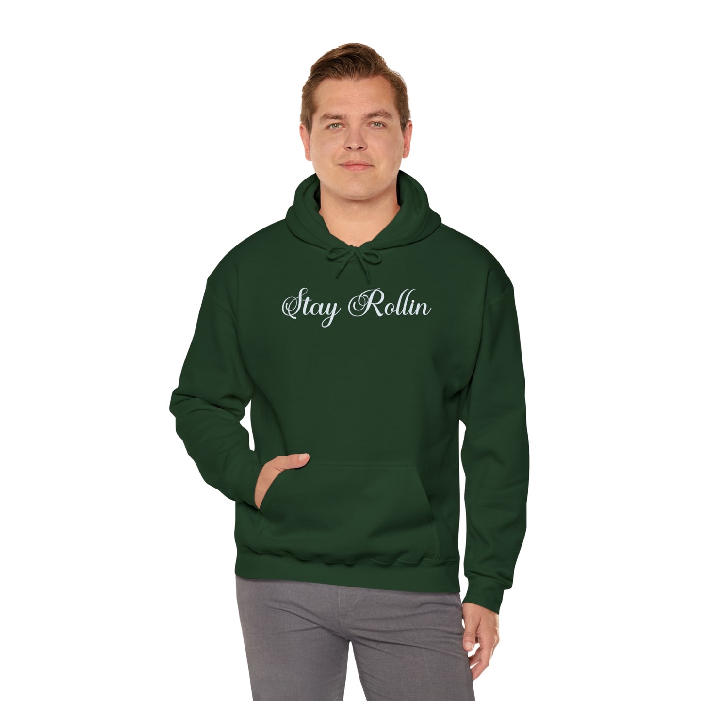 Stay Rollin Unisex Heavy Blend Hooded Sweatshirt