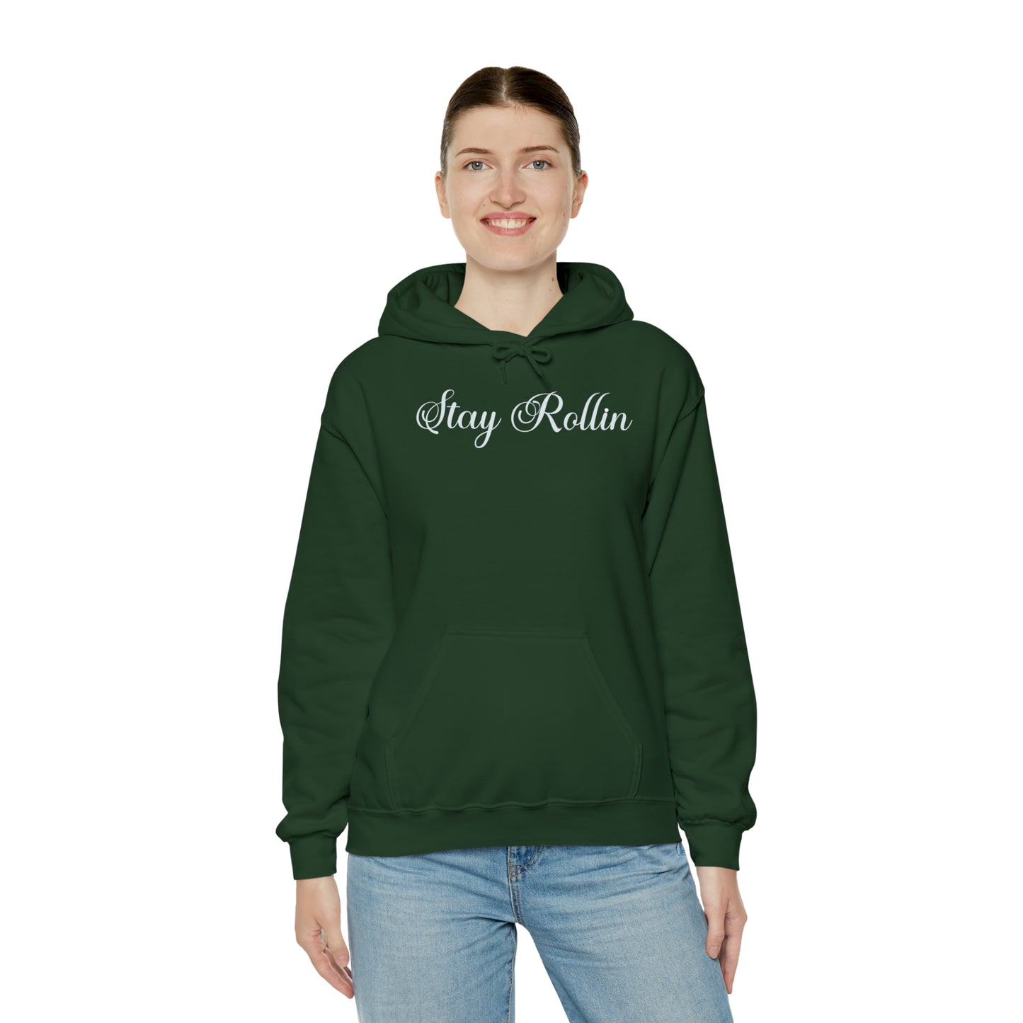 Stay Rollin Unisex Heavy Blend Hooded Sweatshirt