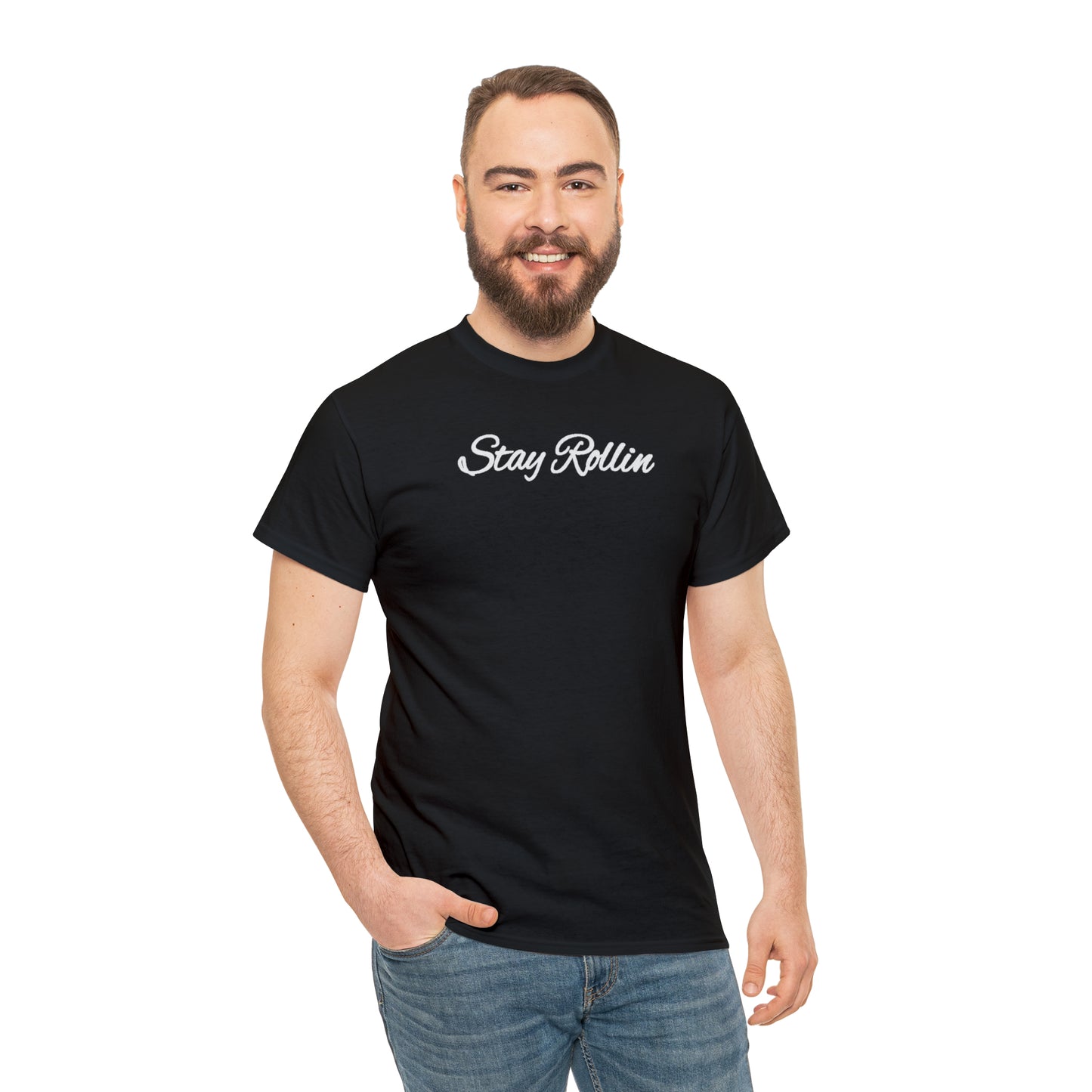 Stay Rollin Classic Unisex Heavy Cotton Tee