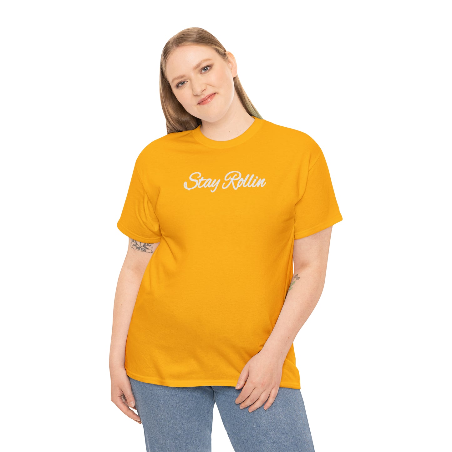 Stay Rollin Classic Unisex Heavy Cotton Tee