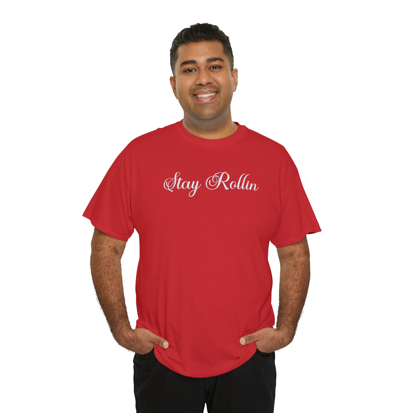 Stay Rollin Unisex Heavy Cotton Tee