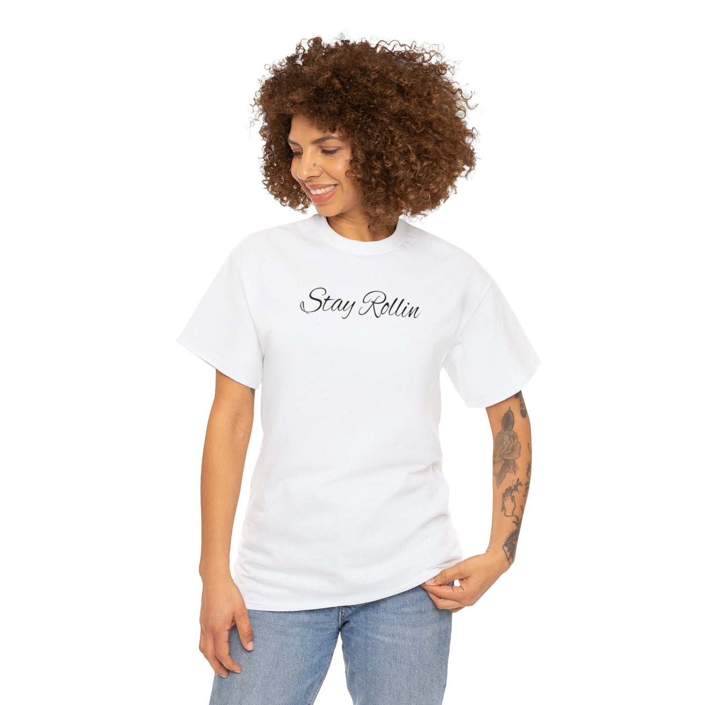 Stay Rollin Classic Unisex Heavy Cotton Tee