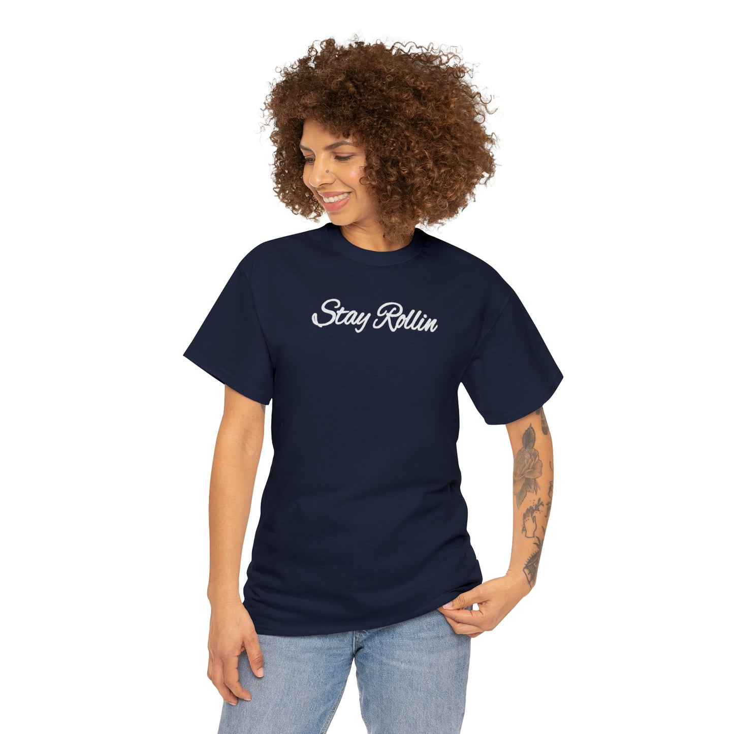 Stay Rollin Classic Unisex Heavy Cotton Tee