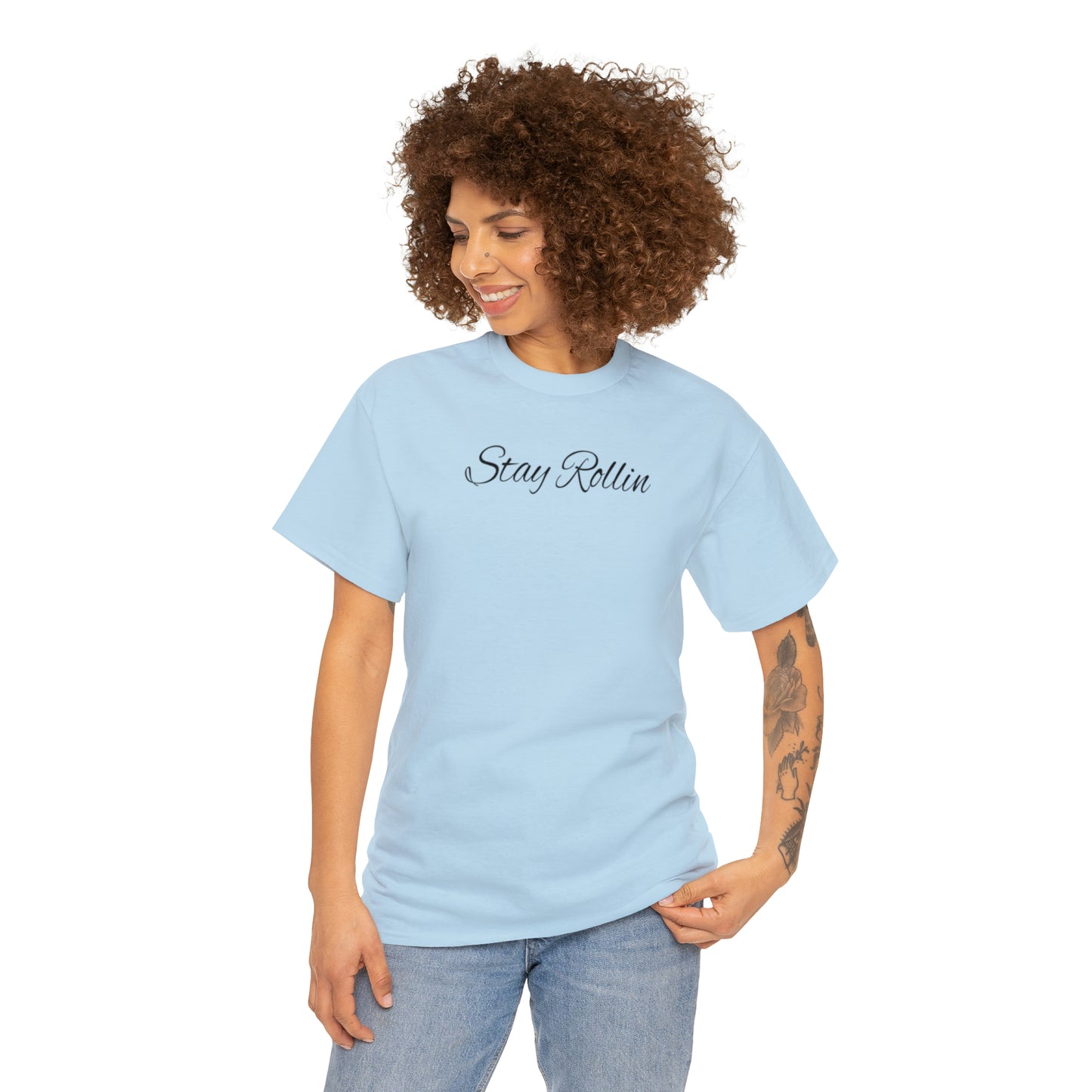 Stay Rollin Classic Unisex Heavy Cotton Tee