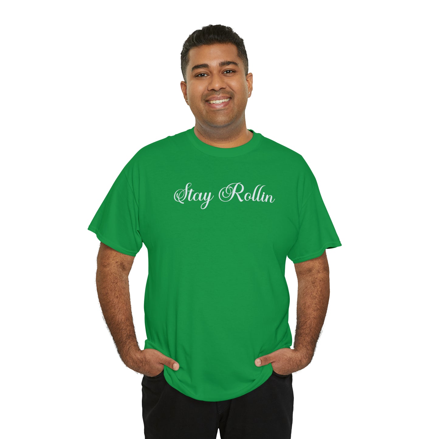 Stay Rollin Unisex Heavy Cotton Tee