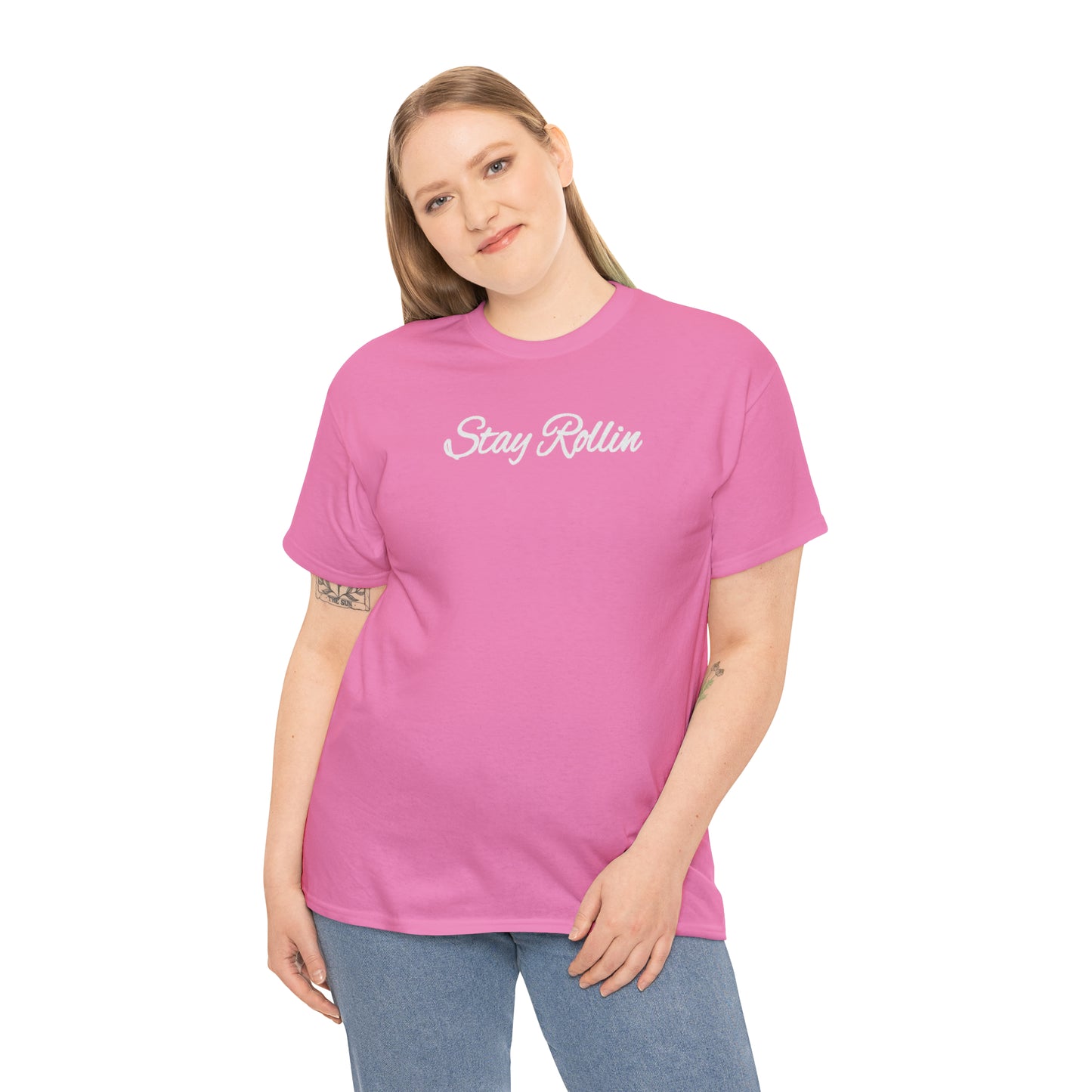 Stay Rollin Classic Unisex Heavy Cotton Tee