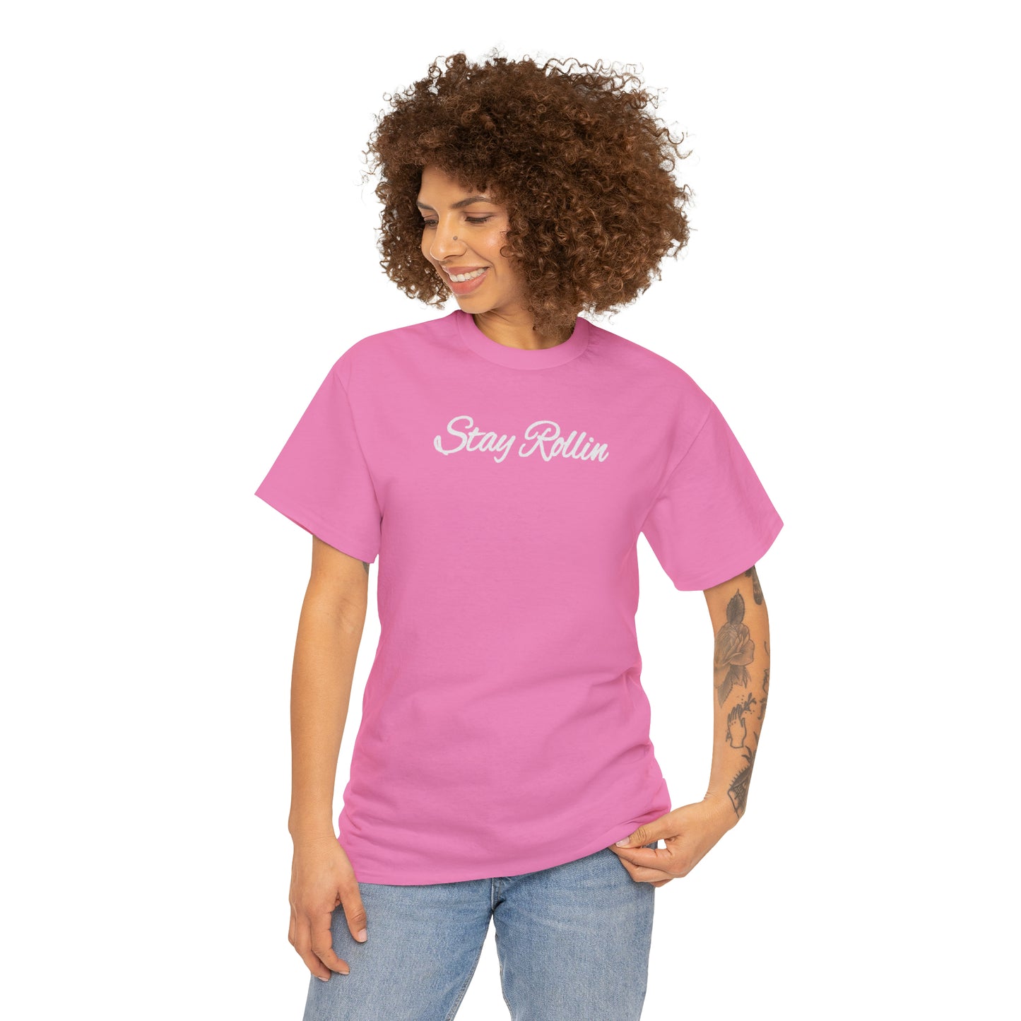 Stay Rollin Classic Unisex Heavy Cotton Tee