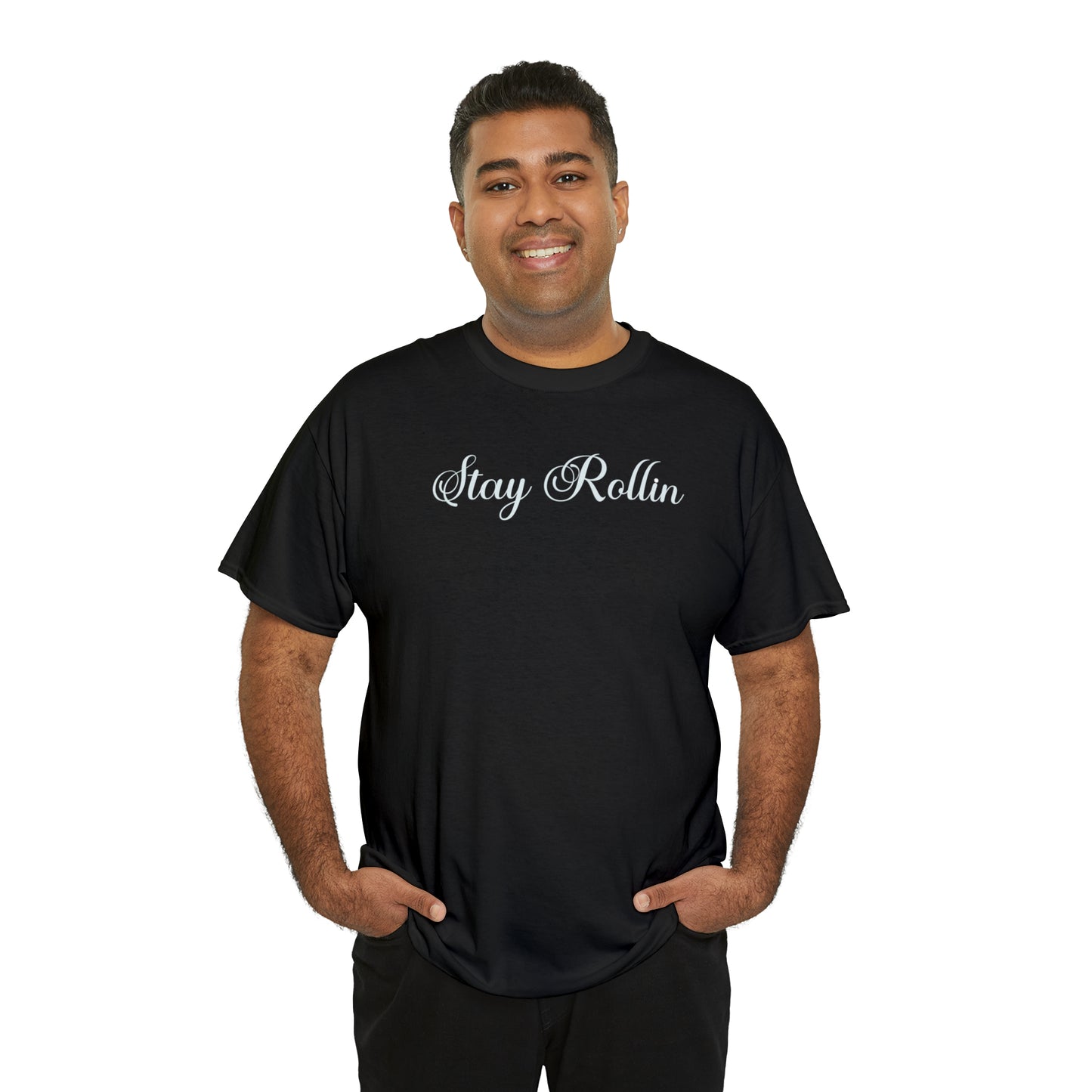 Stay Rollin Unisex Heavy Cotton Tee