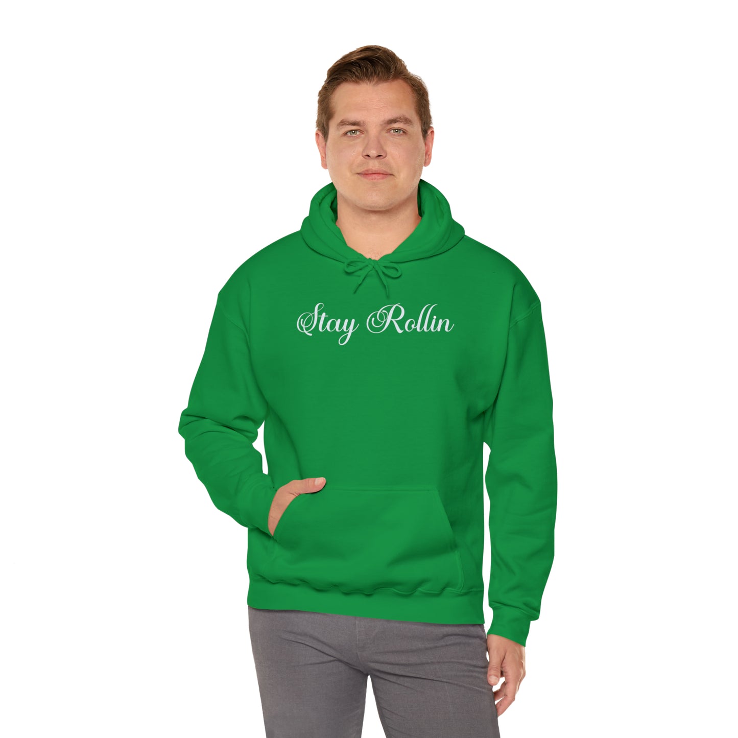 Stay Rollin Unisex Heavy Blend Hooded Sweatshirt