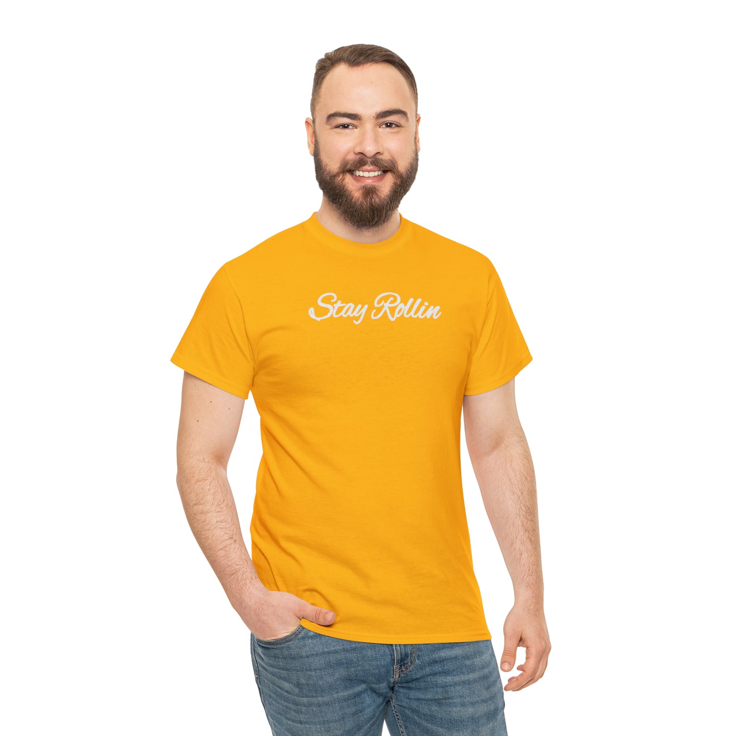 Stay Rollin Classic Unisex Heavy Cotton Tee