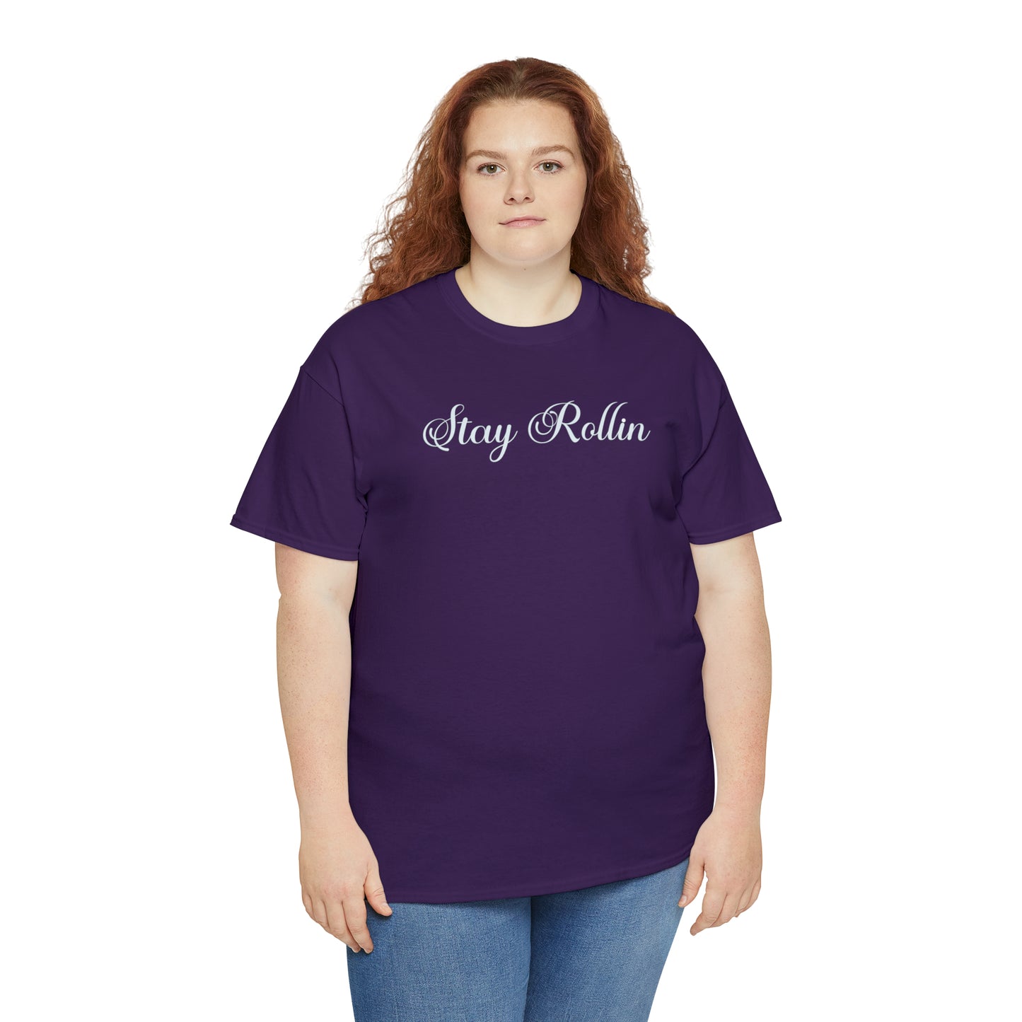 Stay Rollin Unisex Heavy Cotton Tee