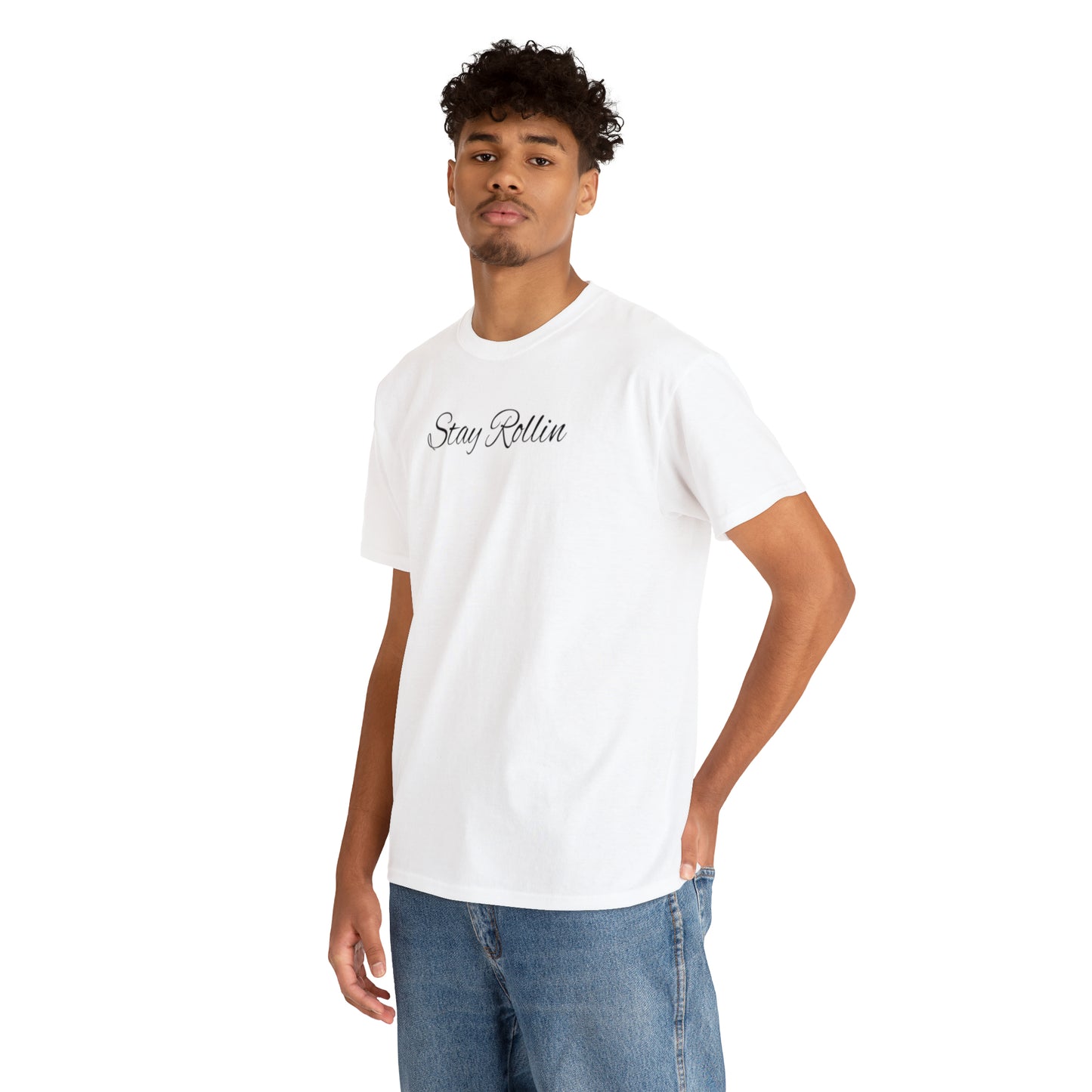 Stay Rollin Classic Unisex Heavy Cotton Tee