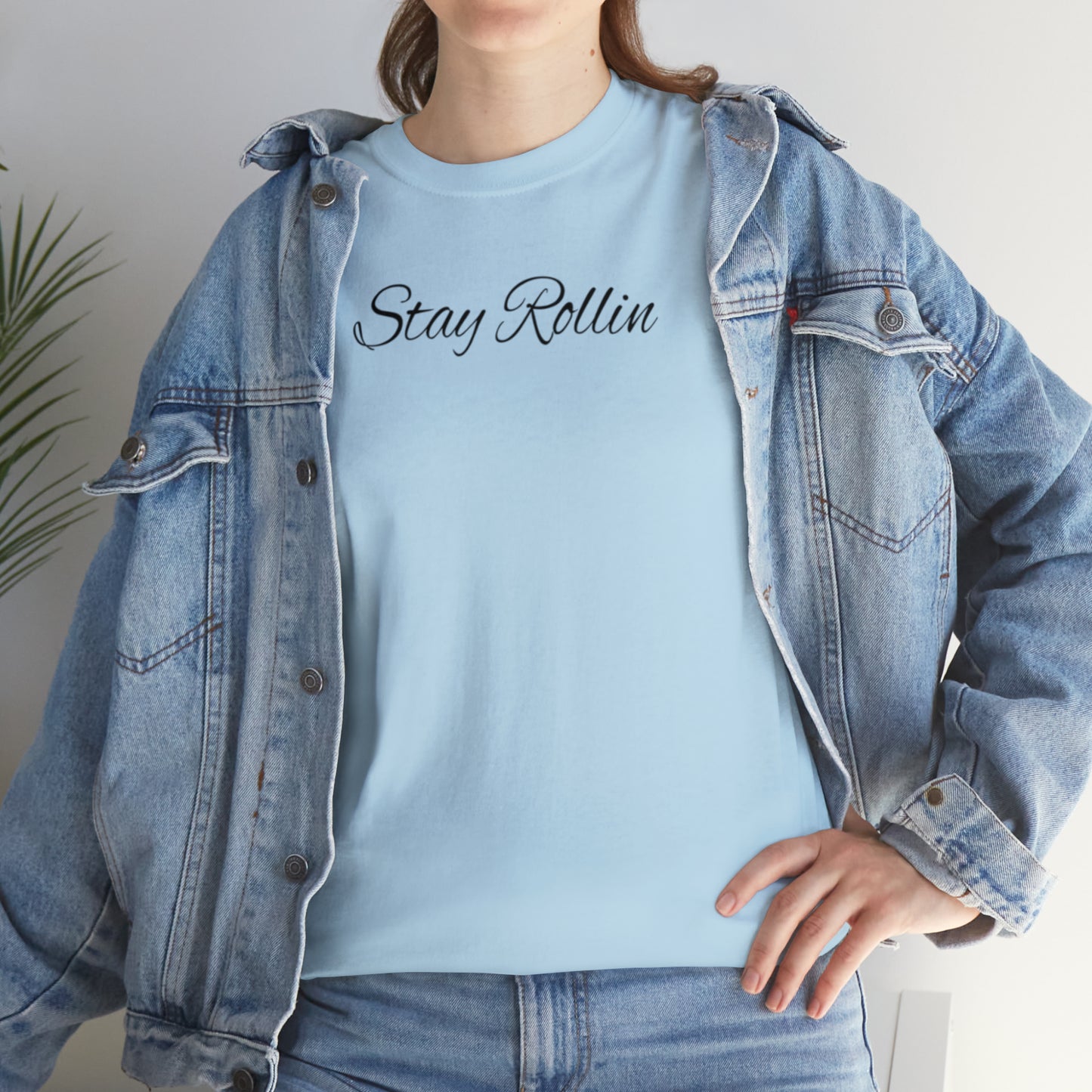 Stay Rollin Classic Unisex Heavy Cotton Tee