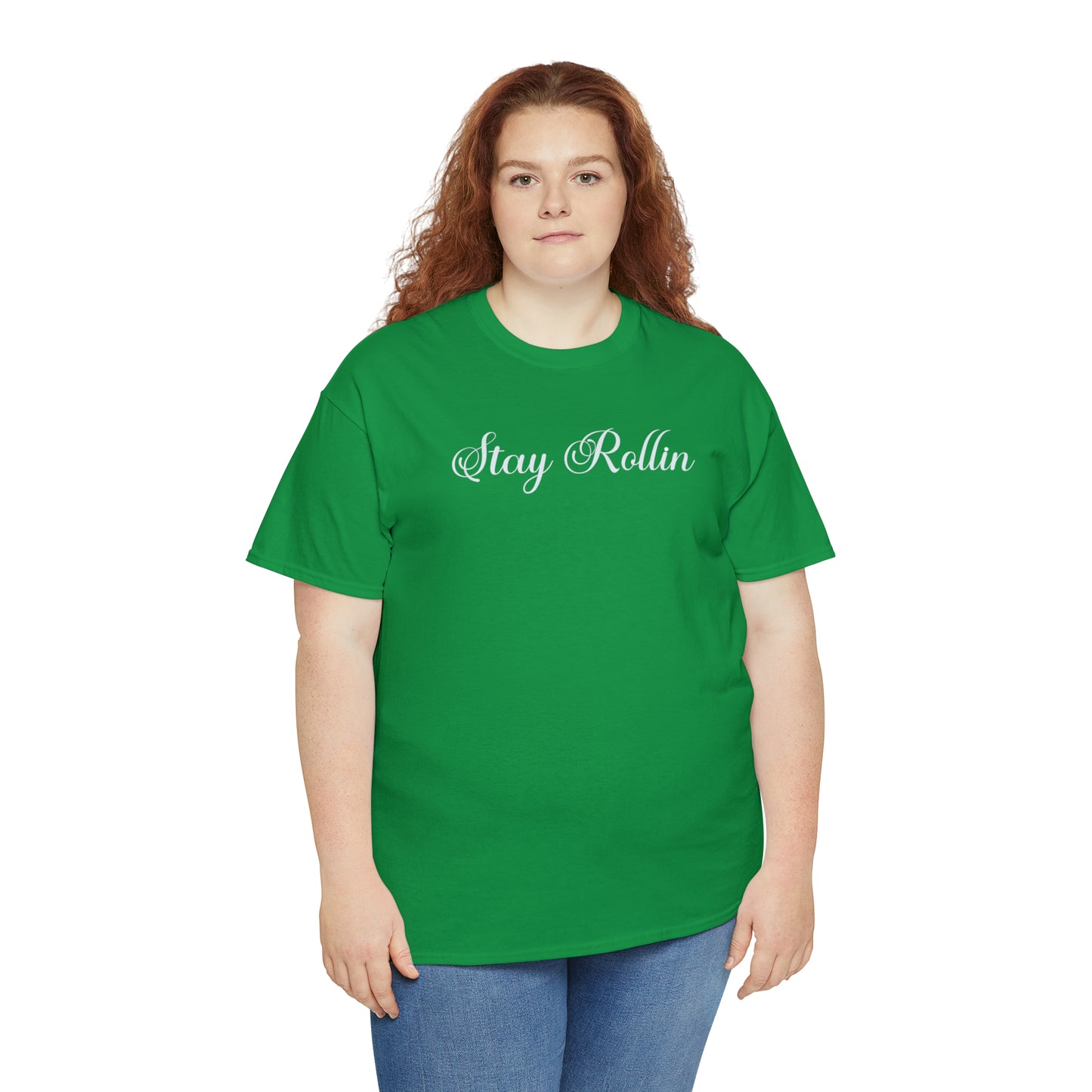 Stay Rollin Unisex Heavy Cotton Tee