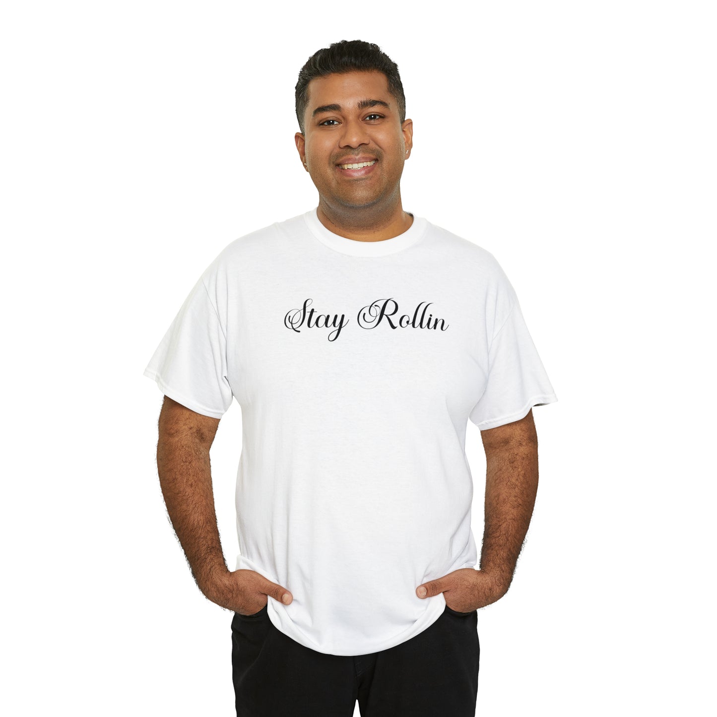 Stay Rollin Unisex Heavy Cotton Tee