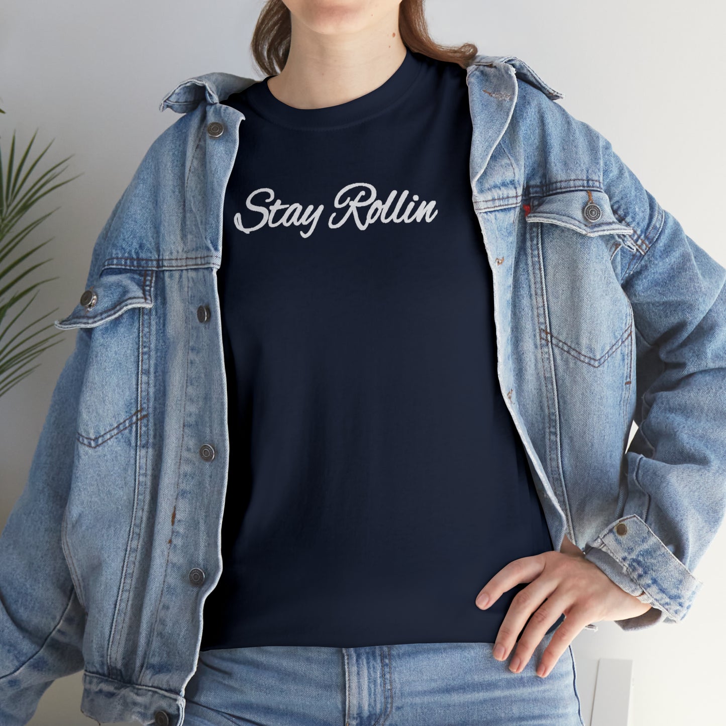 Stay Rollin Classic Unisex Heavy Cotton Tee