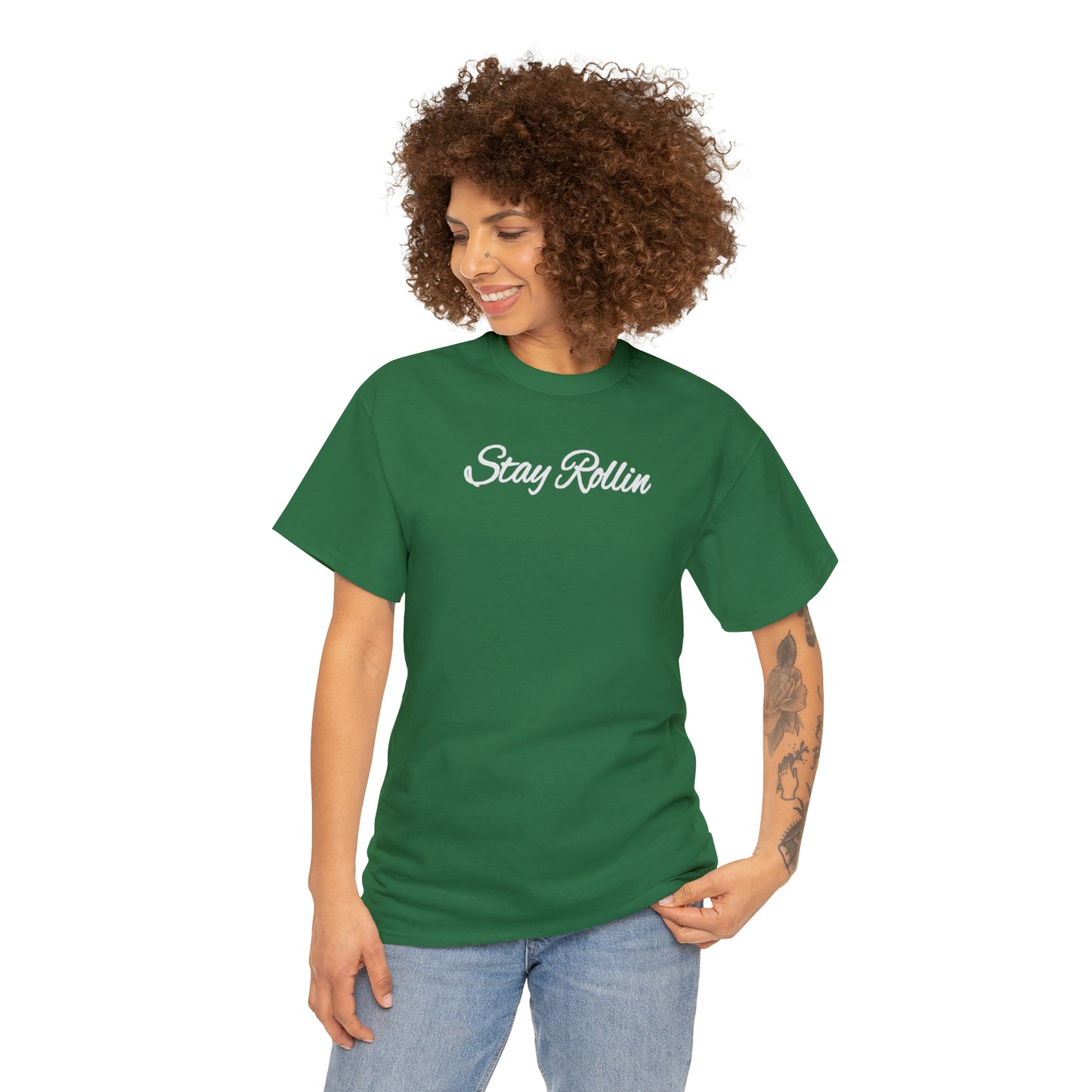 Stay Rollin Classic Unisex Heavy Cotton Tee