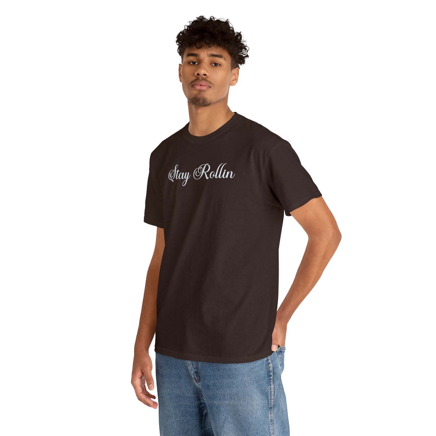 Stay Rollin Unisex Heavy Cotton Tee