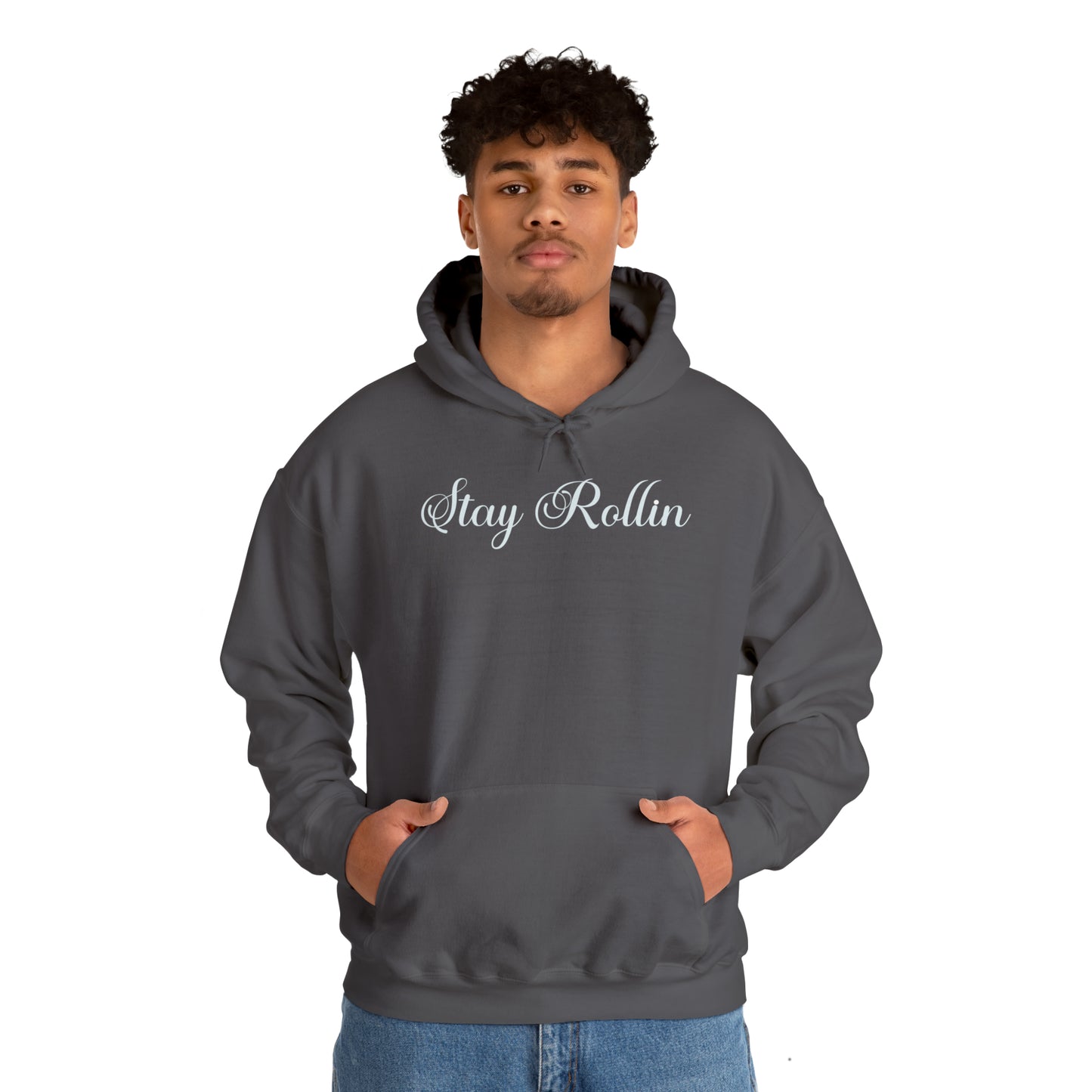 Stay Rollin Unisex Heavy Blend Hooded Sweatshirt