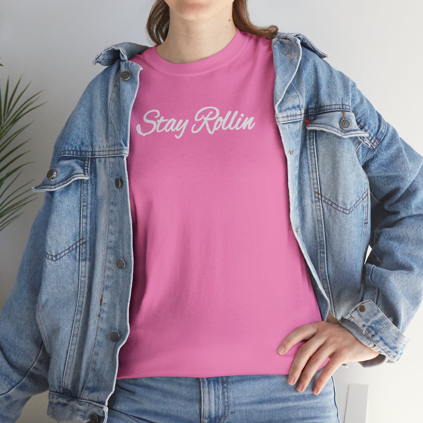 Stay Rollin Classic Unisex Heavy Cotton Tee