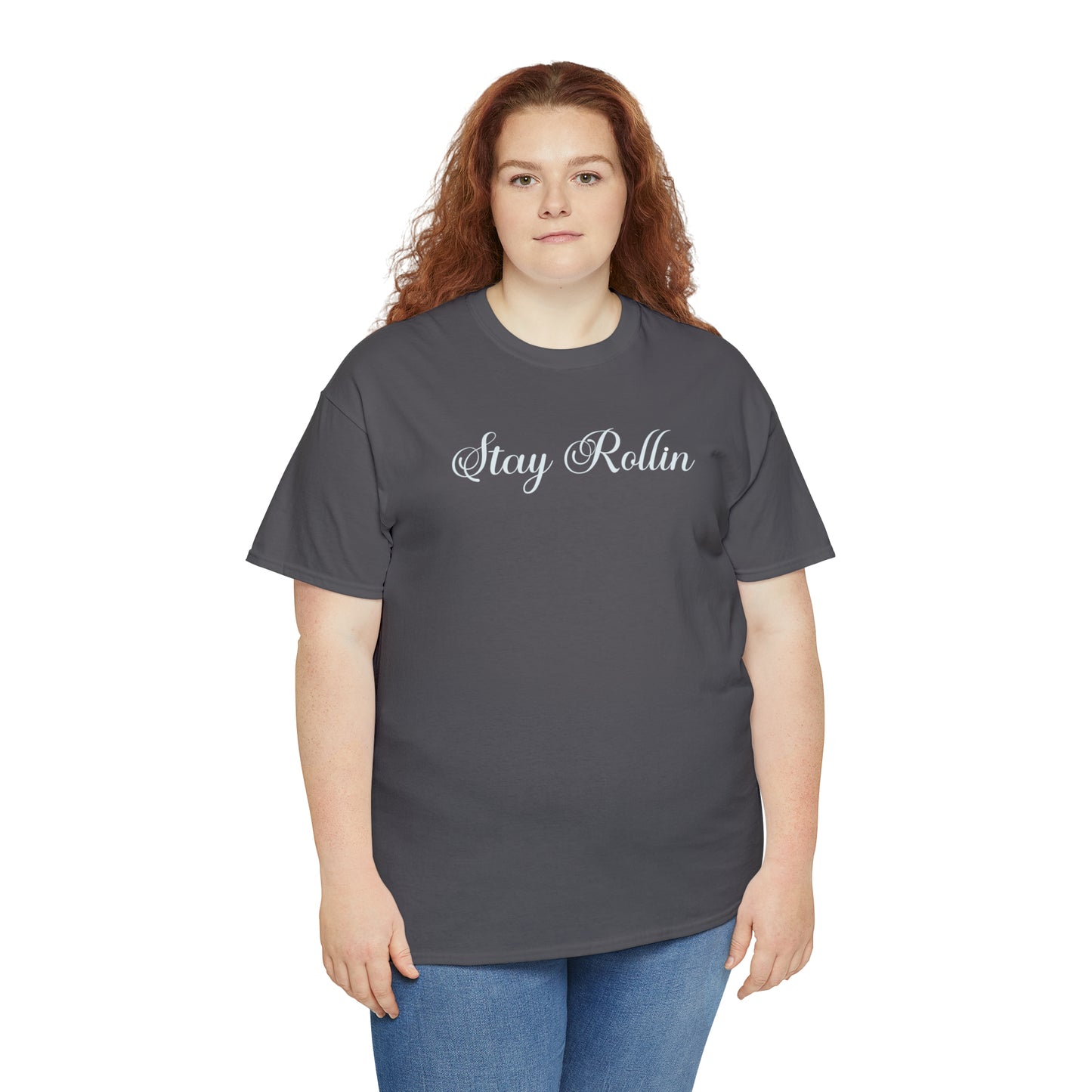 Stay Rollin Unisex Heavy Cotton Tee