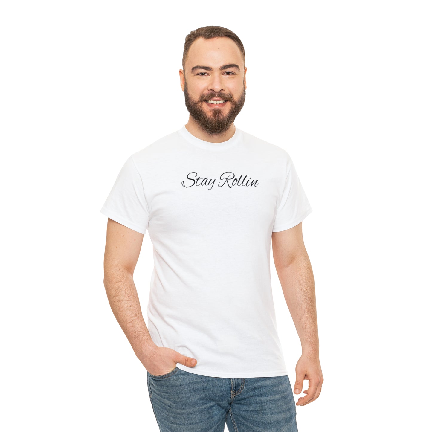 Stay Rollin Classic Unisex Heavy Cotton Tee