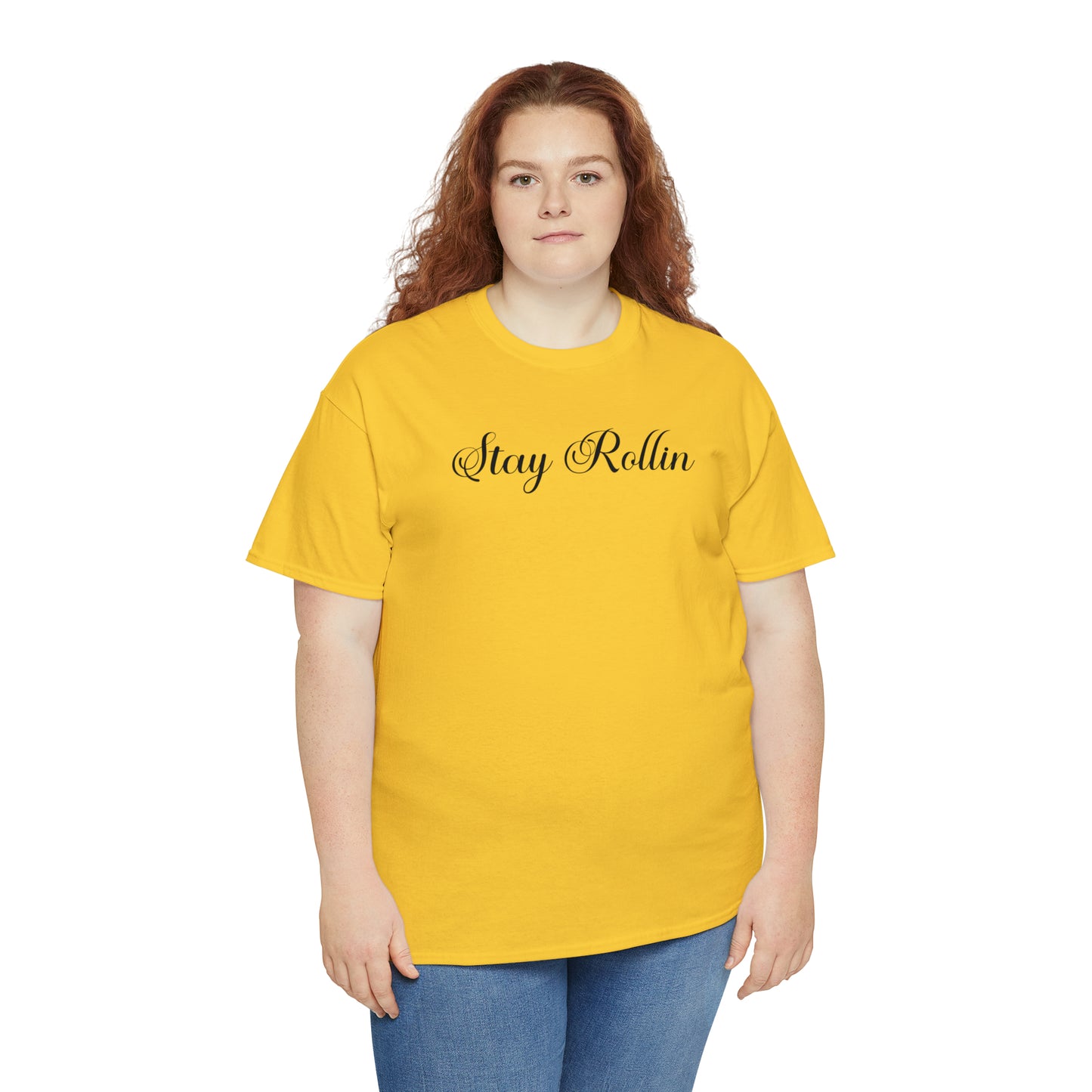 Stay Rollin Unisex Heavy Cotton Tee