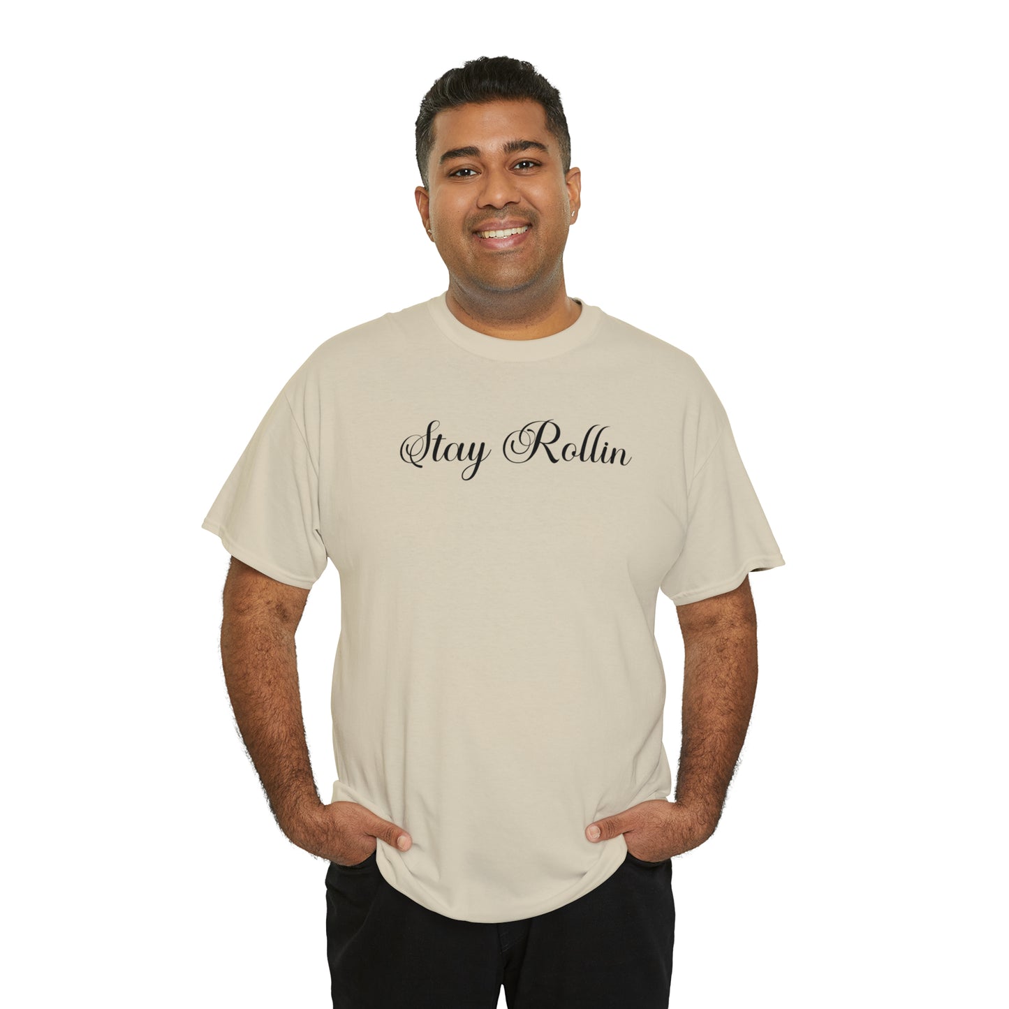 Stay Rollin Unisex Heavy Cotton Tee