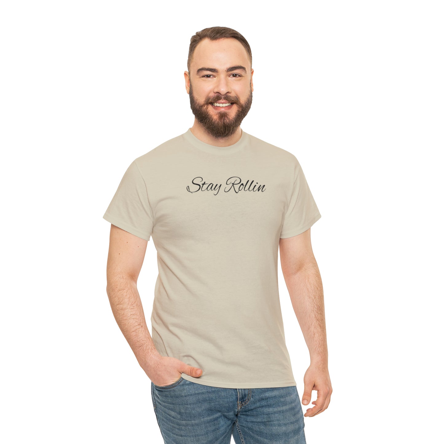 Stay Rollin Classic Unisex Heavy Cotton Tee