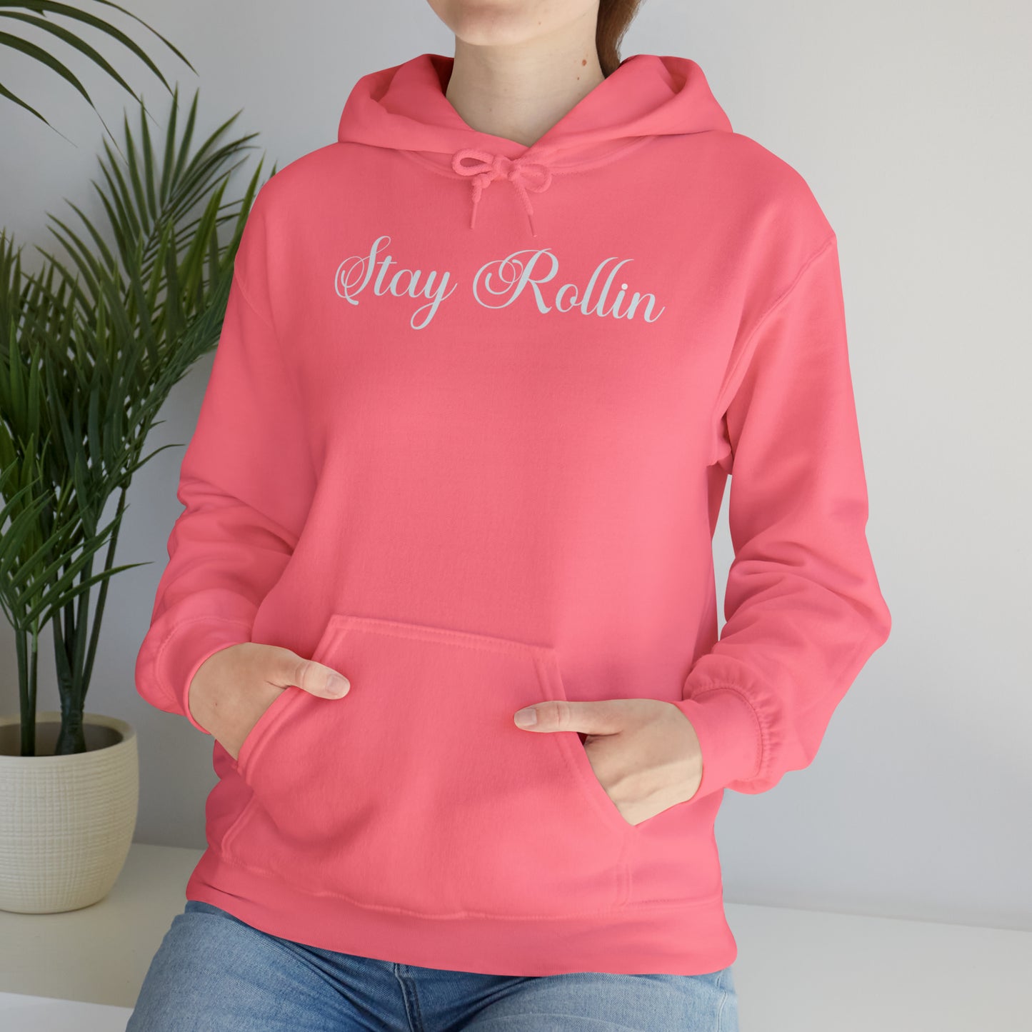 Stay Rollin Unisex Heavy Blend Hooded Sweatshirt