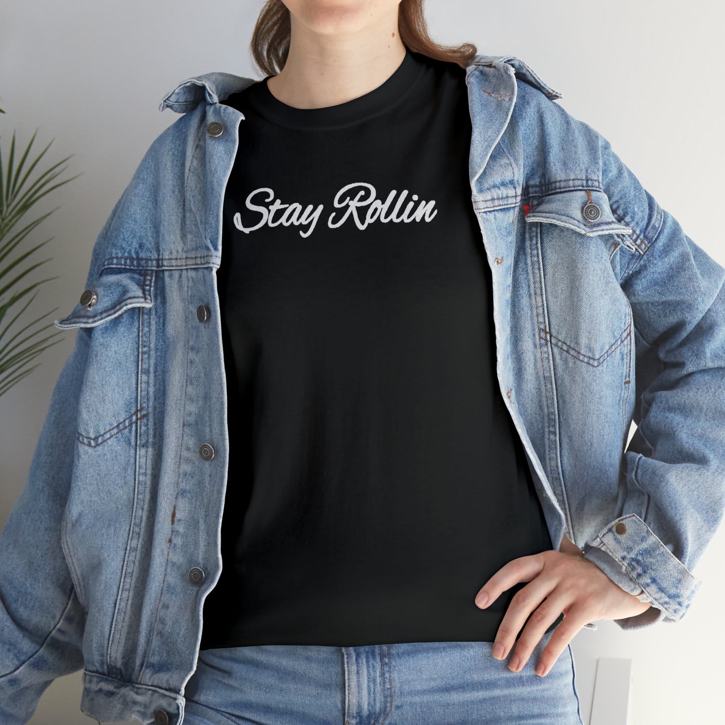 Stay Rollin Classic Unisex Heavy Cotton Tee