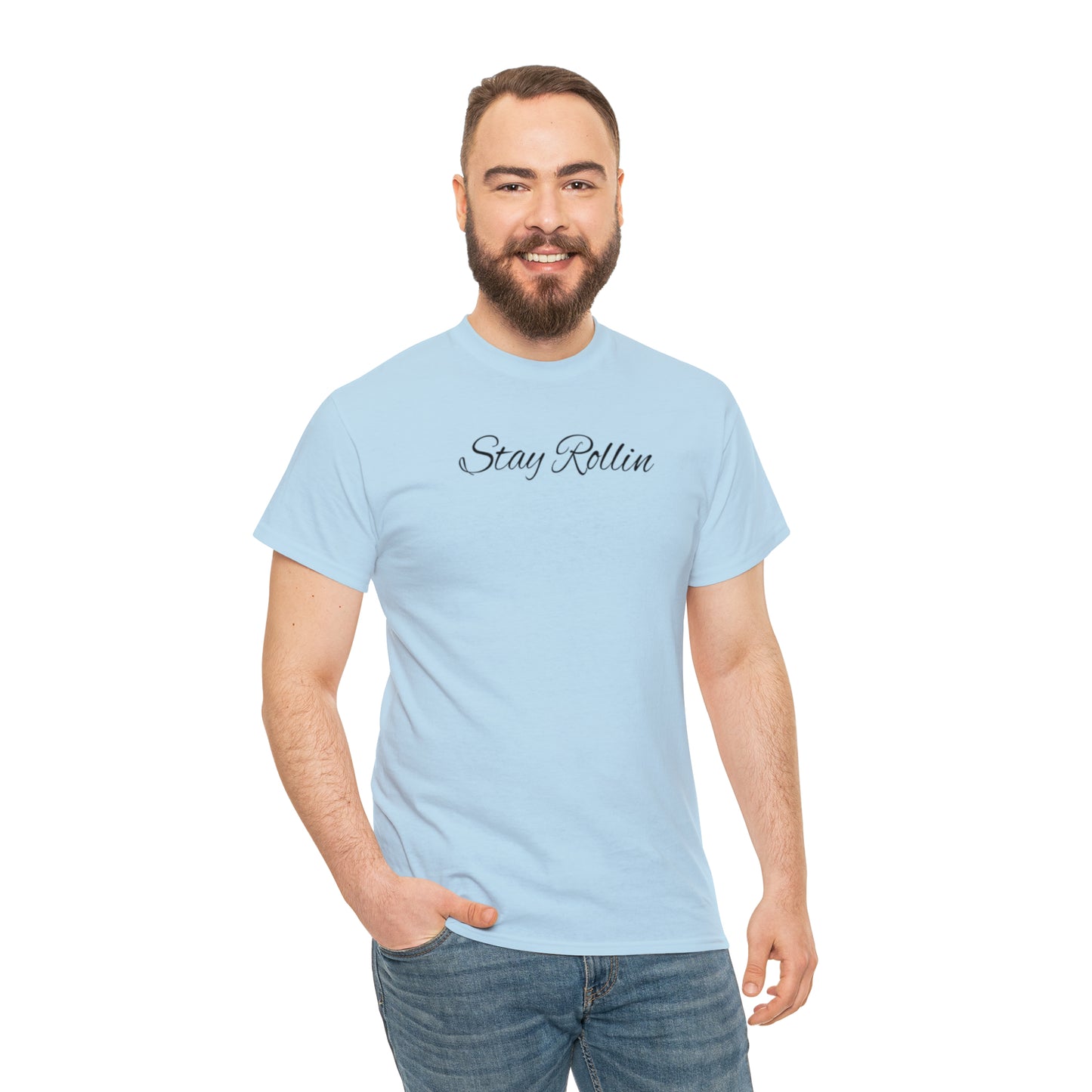 Stay Rollin Classic Unisex Heavy Cotton Tee