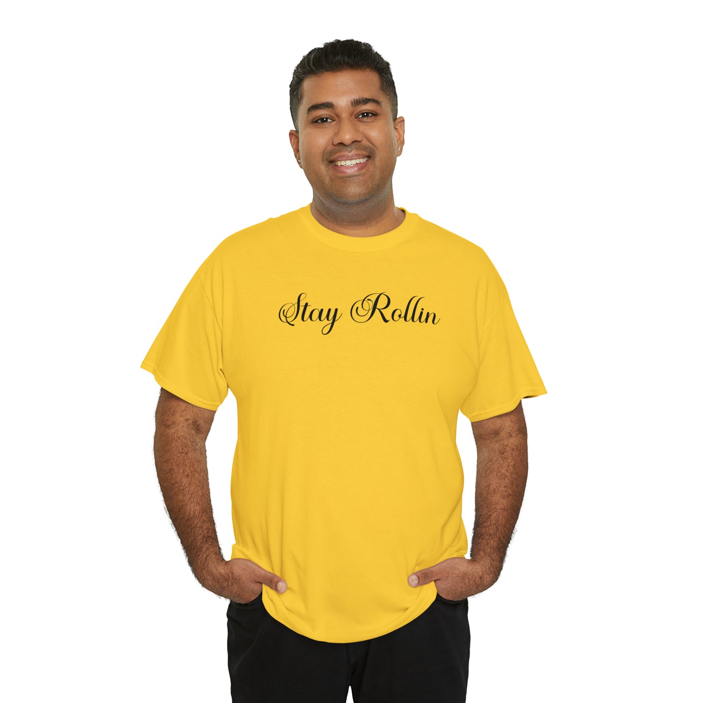 Stay Rollin Unisex Heavy Cotton Tee