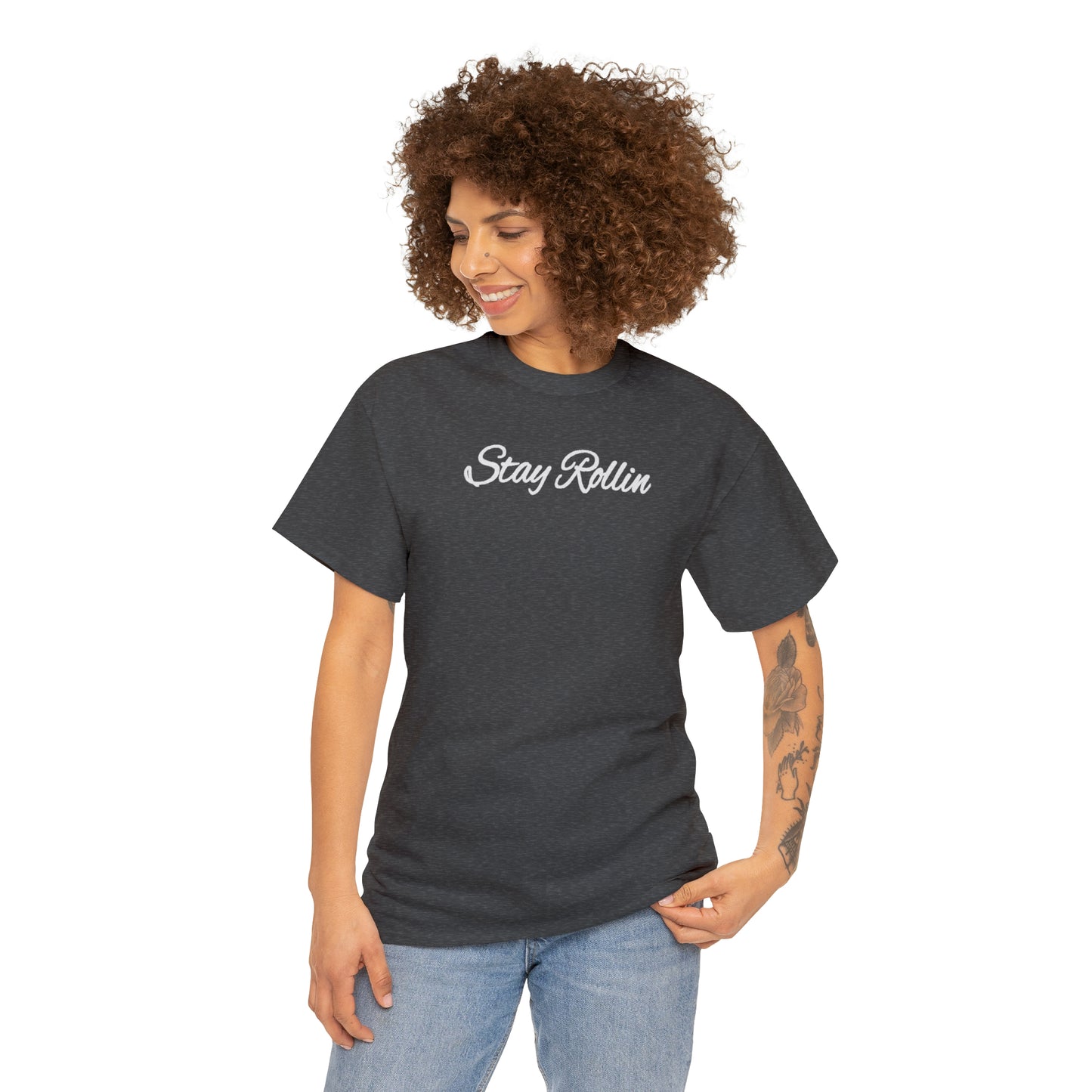 Stay Rollin Classic Unisex Heavy Cotton Tee