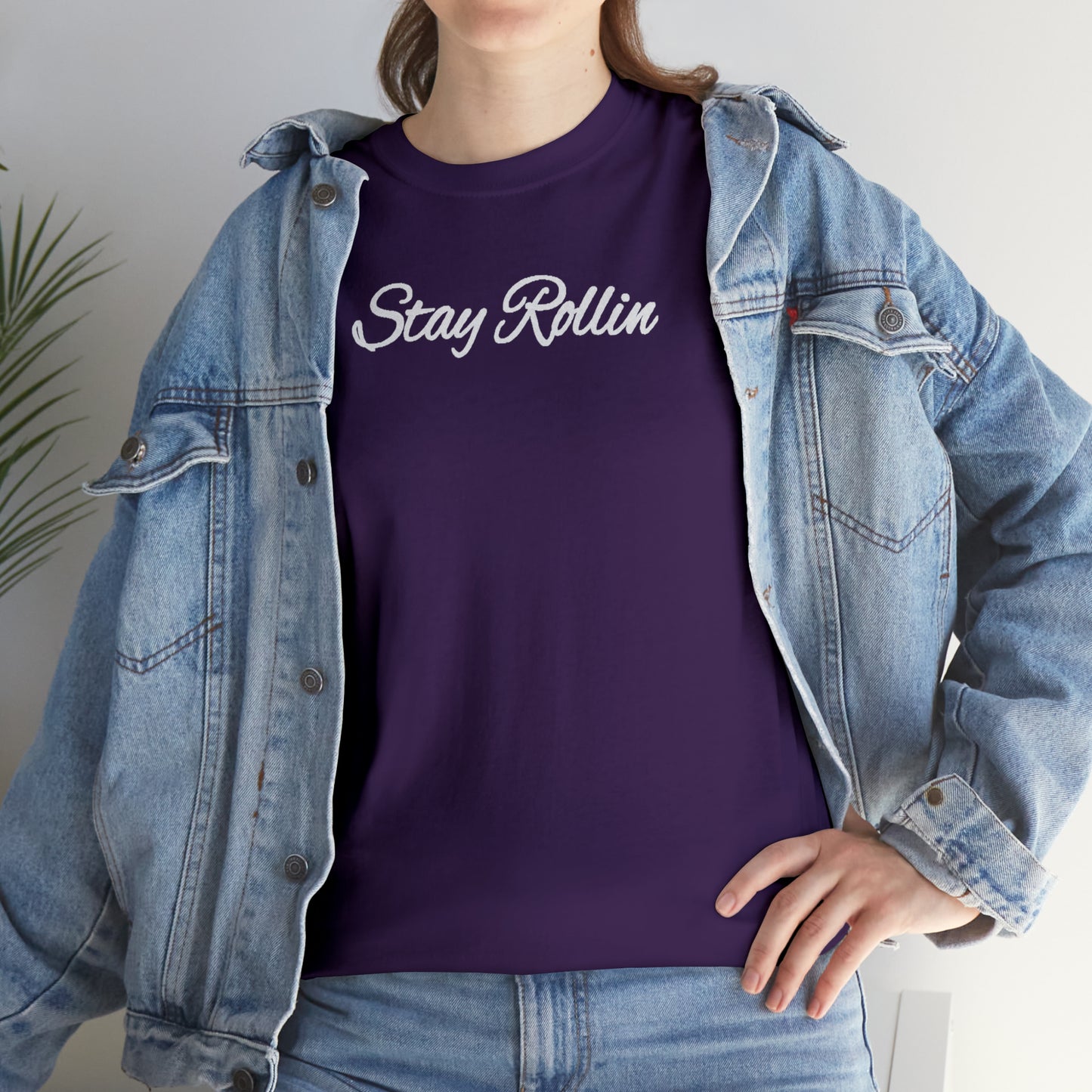 Stay Rollin Classic Unisex Heavy Cotton Tee