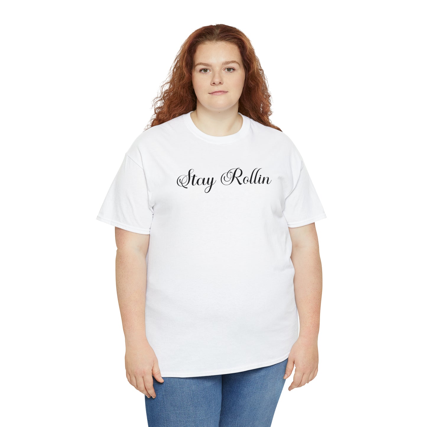 Stay Rollin Unisex Heavy Cotton Tee