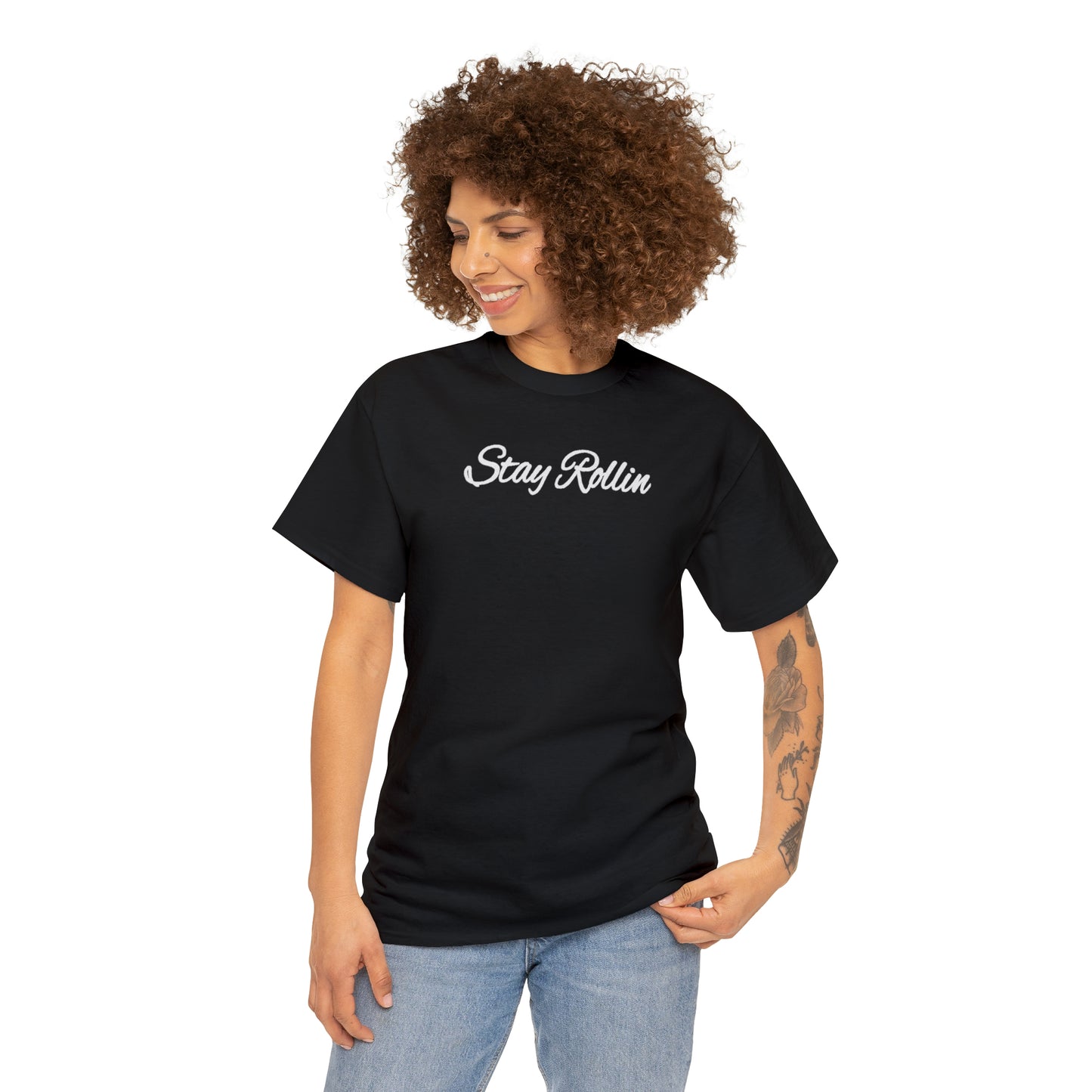 Stay Rollin Classic Unisex Heavy Cotton Tee