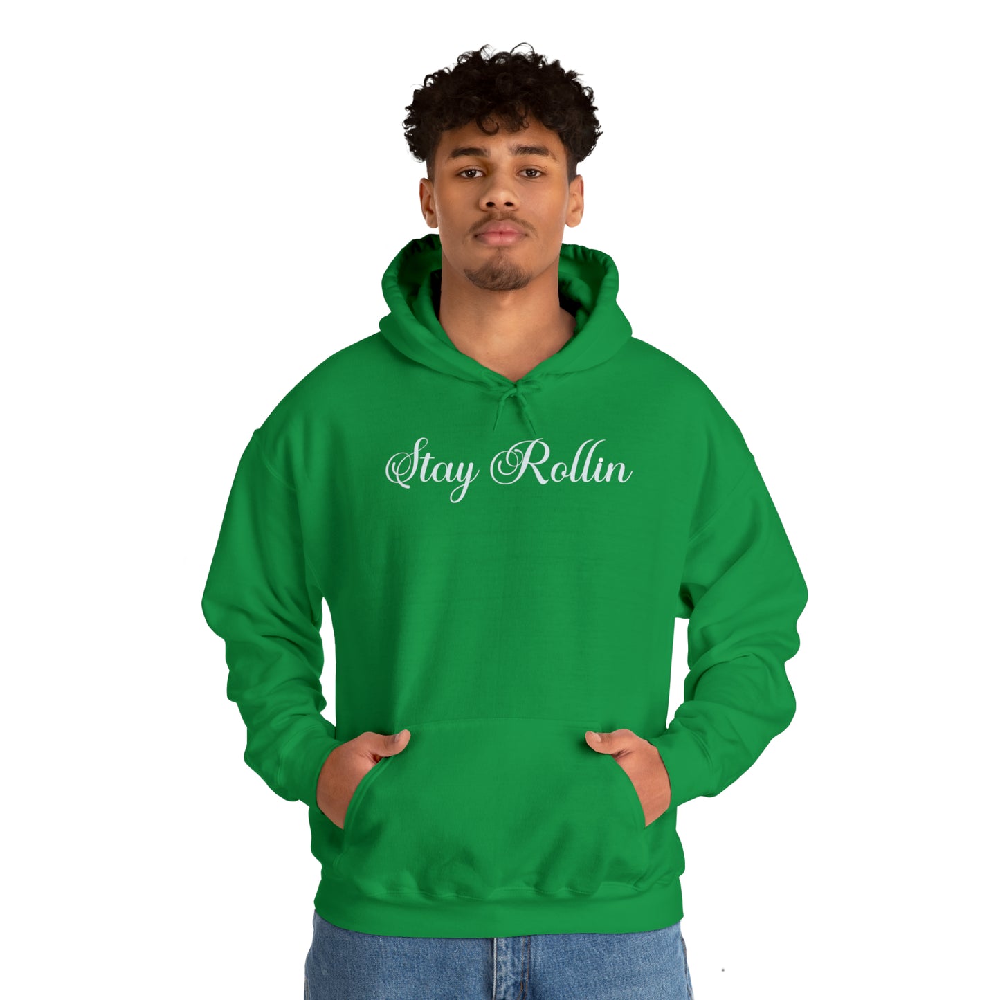 Stay Rollin Unisex Heavy Blend Hooded Sweatshirt