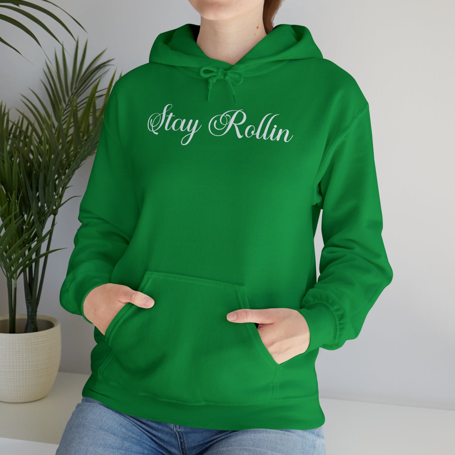 Stay Rollin Unisex Heavy Blend Hooded Sweatshirt